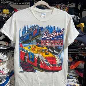 Vintage Bedford PA Speedways Racing Shirt Size Small